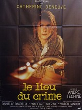 "LE LIEU DU CRIME" Affiche