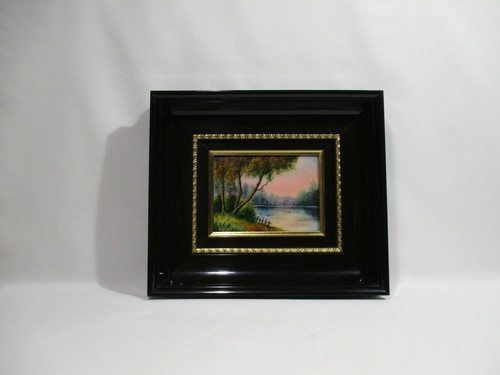 Ancien tableau emaux limoges - ancien,