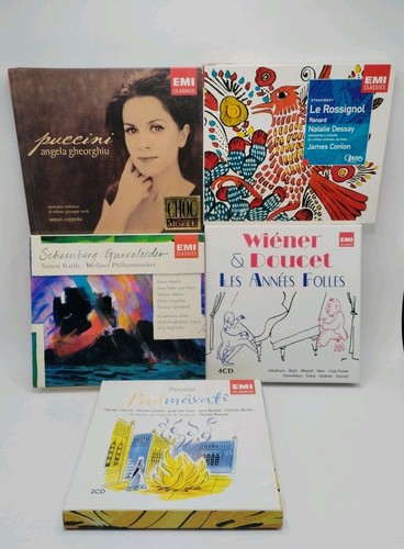 Lot 5 coffrets cartons - 5,
