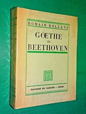 Goethe et Beethoven Romain