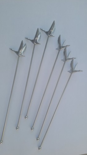 Lot touilleurs metal - lot,