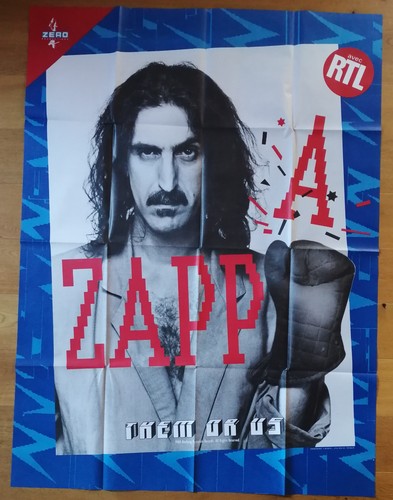 Frank zappa affiche concert - zappa,