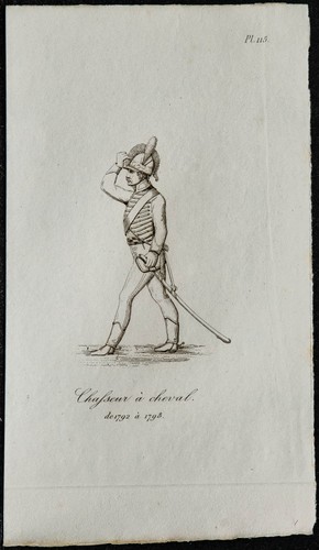 1831 chasseur à cheval - chasseur,