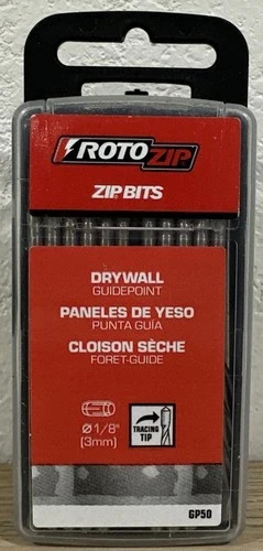 Rotozip gp50 zip bits drywall - bits,