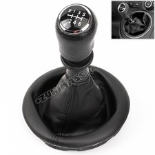 pour VW TRANSPORTER T5 MULTIVAN V POMMEAU LEVIER DE VITESSE 6 VITESSES SOUFFLET