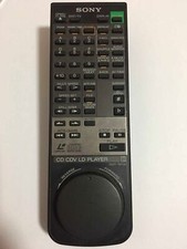 Original Sony CD CDV LD Player RMT-M11A Remote Control