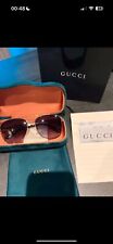 Lunettes De Soleil Gucci Homme Avec Boîte Et Dust Bag  Comme Neuve