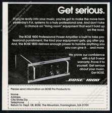 1976 Bose 1800 PA system power