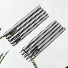  10 Pcs Perforatrice Rond Troueuse Ceinture Outil De Punch Poinçon