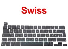Touche Clavier Macbook Pro 13 A2141 A2289 A2251 2019 2020 - Swiss