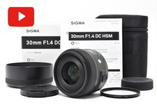 [Presque inutilisé dans la boîte] Objectif Sigma 30 mm f/1,4 DC HSM Art...