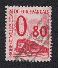 timbre France 1960 SNCF Petit