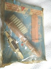 JOUET ANCIEN BABY CAMPING BABY TOILETTE  BABY NURSE COMPLET  SAM PARIS ANNÉES 50