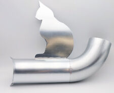 Sortie gouttière en zinc Oscar degueuloire  trop plein ø 100 / 80 / 60 mm