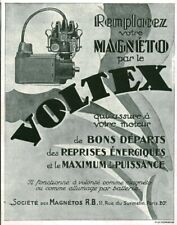 Publicité ancienne automobile Voltex 1928 issue de magazine