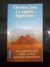 Livre Christian Jacq, La Sagesse Égyptienne
