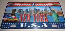 PLAQUE AMERICAINE USA COLLECTION VILLE DE NEW YORK ETATS UNIS USA