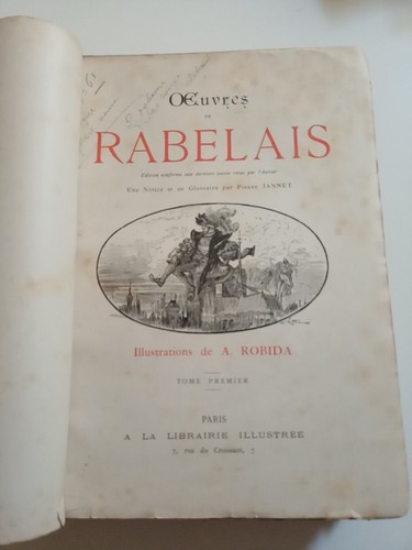 Oeuvres rabelais 1885 - oeuvres, de