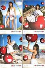 4 Affiches LOUIS VUITTON -