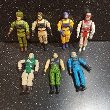 Lot 7 figurines bootleg GI JOE Kaido Bikin Battle Force 