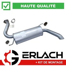 Silencieux arriere pour