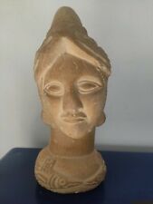 WOMAN BUST IN STONE. GREECE  STATUE SCULPTURE BUSTE FEMME EN PIERRE GRECE