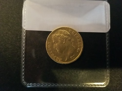 Napoleon franc gold coin - 20,