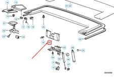 BMW 3 E30 Capot Rabattable