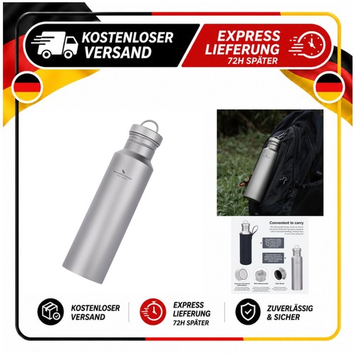Bouteille eau titane 750 - , ml
