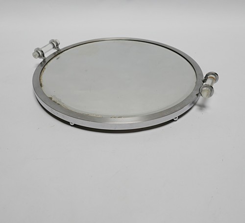 Plateau miroir poignes en - en,