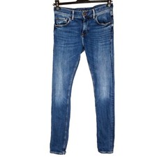 Jean homme TOMMY HILFIGER BLEECKER taille W30 L36 coupe slim bleu stretch dél...