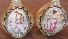 Vases pansu style art nouveau