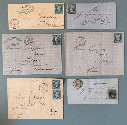 Lot 6 lettres et - ==,