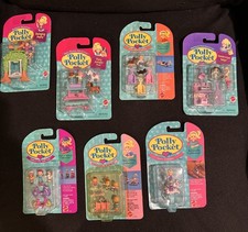 Polly Pocket 7 1990s Sets NIB