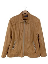 Fiora blue Veste Légère Femme Marron Ajourée Casual (EU 50)
