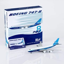 HX Modèles 1/400 Boeing Company B747-8 Bleu "Livery Maison"