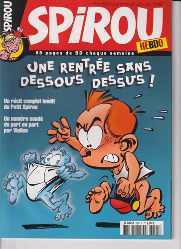 Journal spirou 3621 - spirou, n°3621