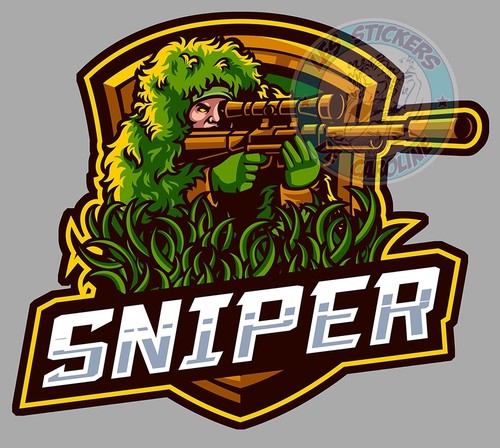 Sticker sniper tireur elite - sticker,