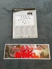 ₪ PAS DE JEU ₪ Notice Playstation 2 PS2 - Walther PPK Gun Thrustmaster Pistolet