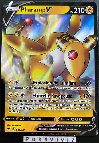 Carte pokemon pharamp 049 - carte, 049/185