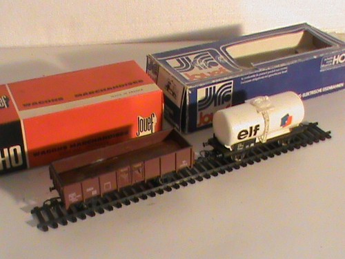 Lot wagons marchandises - wagons,