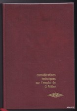 Considérations techniques sur