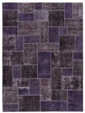 Patchwork Tapis persan noué à la main 209x158 cm - Orient, tapis, dos, vintage