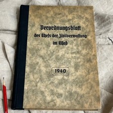 1940 Verordnungsblatt des