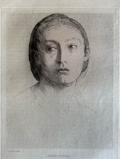 Alphonse Legros Gravure Eau