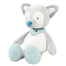 Tim & Tiloo Mega Peluche Tiloo le loup 75 cm de Nattou