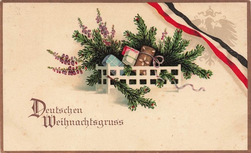 Carte postale ww1 voeux - voeux, de