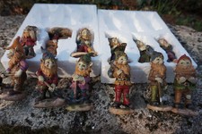 12 FIGURINES TROLL NAIN FORET KORRIGAN PIXIE ELFE PIXIES 