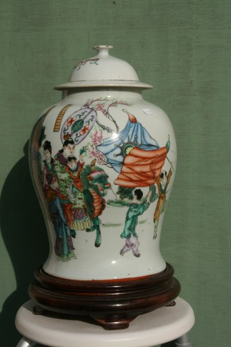 Grand vase pot couvert - pot,