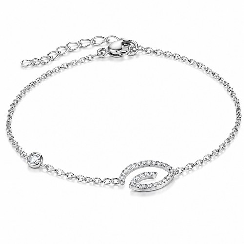 Bracelet spirale zircon - bracelet,
